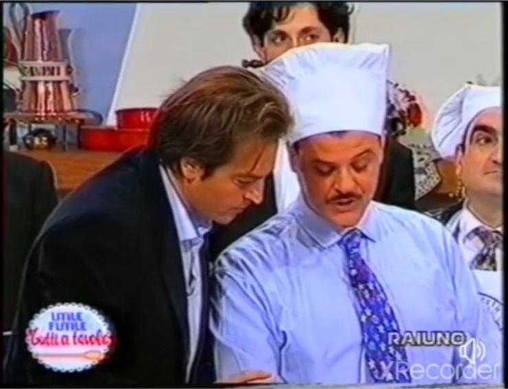 Chef Ruggiero D'Ascenzo nella rubrica Utili e futili - Tutti a tavola su Rai 1